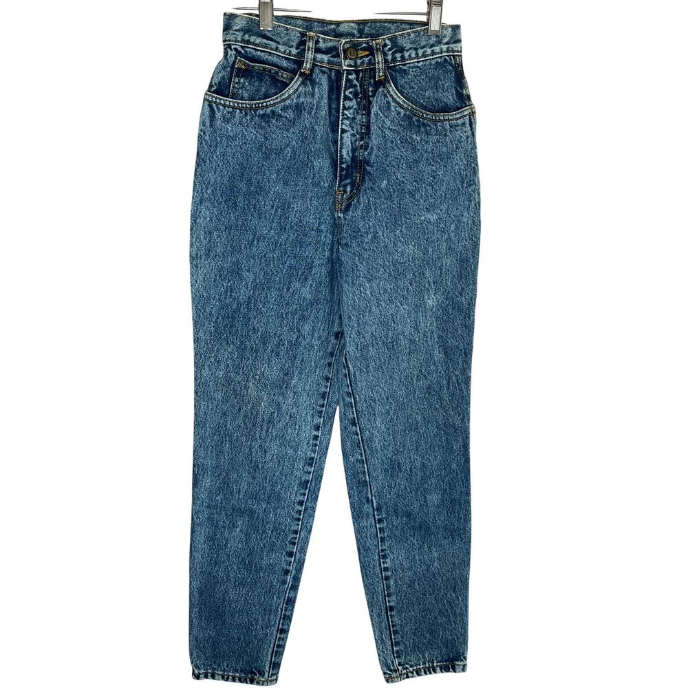 80s vintage Rio by Stephen Mardon tapered jeans, size 5 junior, EUC
